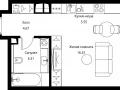 1-комнатная квартира - Волоколамское шоссе, 95с2 / ЖК Сити Бэй - фото 1