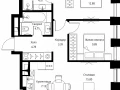 2-комнатная квартира - Волоколамское шоссе, 95с2 / ЖК Сити Бэй - фото 1