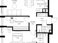 2-комнатная квартира - Волоколамское шоссе, 95с2 / ЖК Сити Бэй - фото 1