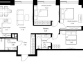 3-комнатная квартира - Волоколамское шоссе, 95с2 / ЖК Сити Бэй - фото 1