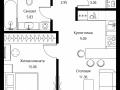 1-комнатная квартира - Волоколамское шоссе, 95с2 / ЖК Сити Бэй - фото 1
