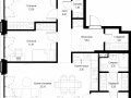 4-комнатная квартира - корпус Клиф, 3 / ЖК Сити Бэй - фото 1