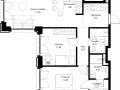 2-комнатная квартира - квартал Клиф, 5 / ЖК Сити Бэй - фото 1