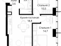 2-комнатная квартира - Волоколамское шоссе, 95/2 / ЖК Сити Бэй - фото 1