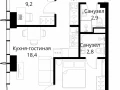 2-комнатная квартира - Волоколамское шоссе, 95/2 / ЖК Сити Бэй - фото 1