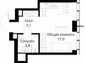 1-комнатная квартира - Волоколамское шоссе, 95/2 / ЖК Сити Бэй - фото 1