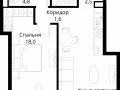 1-комнатная квартира - Волоколамское шоссе, 95/2 / ЖК Сити Бэй - фото 1