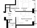 1-комнатная квартира - Волоколамское шоссе, 95/2 / ЖК Сити Бэй - фото 1