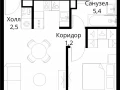 1-комнатная квартира - Волоколамское шоссе, 95/2 / ЖК Сити Бэй - фото 1