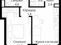 1-комнатная квартира - Волоколамское шоссе, 95/2 / ЖК Сити Бэй - фото 1