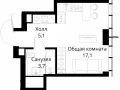 1-комнатная квартира - Волоколамское шоссе, 95/2 / ЖК Сити Бэй - фото 1