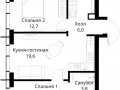 2-комнатная квартира - Волоколамское шоссе, 95/2 / ЖК Сити Бэй - фото 1