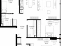 3-комнатная квартира - Ленинградский проспект, 8 / ЖК Слава - фото 1