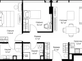 2-комнатная квартира - Ленинградский проспект, 8 / ЖК Слава - фото 1
