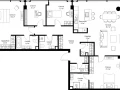 4-комнатная квартира - Ленинградский проспект, 8 / ЖК Слава - фото 1