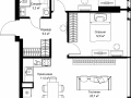 2-комнатная квартира - Ленинградский проспект, 8 / ЖК Слава - фото 1