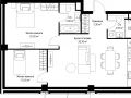 2-комнатная квартира - Серегина, 5 / ЖК С5 - фото 1