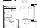 2-комнатная квартира - Серегина, 5 / ЖК С5 - фото 1