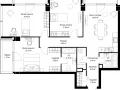 3-комнатная квартира - Серегина, 5 / ЖК С5 - фото 1