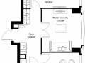 2-комнатная квартира - Серегина, 5 / ЖК С5 - фото 1