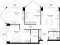 3-комнатная квартира - Серегина, 5 / ЖК С5 - фото 1