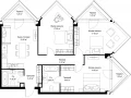 3-комнатная квартира - Серегина, 5 / ЖК С5 - фото 1