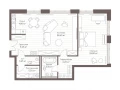 1-комнатная квартира - Староваганьковский пер., 17 / ЖК Кло 17 - фото 1