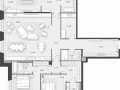 3-комнатная квартира - Староваганьковский пер., 17 / ЖК Кло 17 - фото 1
