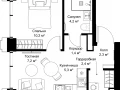 1-комнатная квартира - ул. Верейская, 29/32Д / ЖК СЕТ - фото 1