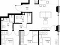 3-комнатная квартира - ул. Верейская, 29/32Д / ЖК СЕТ - фото 1