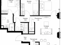 3-комнатная квартира - ул. Верейская, 29/32Д / ЖК СЕТ - фото 1
