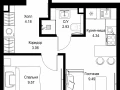 1-комнатная квартира - ул. Верейская, 29/32Д / ЖК СЕТ - фото 1