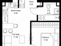 1-комнатная квартира - ул. Верейская, 29/32Д / ЖК СЕТ - фото 1