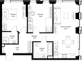 2-комнатная квартира - Вишневая, 7 / ЖК СИТИДЗЕН - фото 1