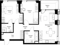 2-комнатная квартира - Вишневая, 7 / ЖК СИТИДЗЕН - фото 1