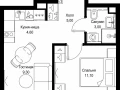 1-комнатная квартира - Вишневая, 7 / ЖК СИТИДЗЕН - фото 1