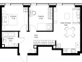 2-комнатная квартира - Вишневая, 7 / ЖК СИТИДЗЕН - фото 1