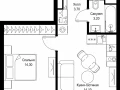1-комнатная квартира - Вишневая, 7 / ЖК СИТИДЗЕН - фото 1