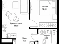 1-комнатная квартира - Вишневая, 7 / ЖК СИТИДЗЕН - фото 1