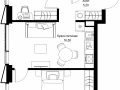 2-комнатная квартира - Вишневая, 7 / ЖК СИТИДЗЕН - фото 1