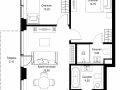 2-комнатная квартира - Вишневая, 7 / ЖК СИТИДЗЕН - фото 1