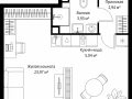 1-комнатная квартира - Вишневая, 7 / ЖК СИТИДЗЕН - фото 1