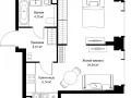 1-комнатная квартира - Вишневая, 7 / ЖК СИТИДЗЕН - фото 1