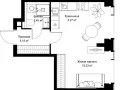 1-комнатная квартира - Вишневая, 7 / ЖК СИТИДЗЕН - фото 1