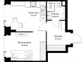 1-комнатная квартира - Вишневая, 7 / ЖК СИТИДЗЕН - фото 1