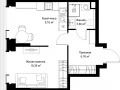 1-комнатная квартира - Вишневая, 7 / ЖК СИТИДЗЕН - фото 1