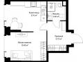1-комнатная квартира - Вишневая, 7 / ЖК СИТИДЗЕН - фото 1