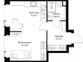 1-комнатная квартира - Вишневая, 7 / ЖК СИТИДЗЕН - фото 1