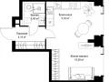 1-комнатная квартира - Вишневая, 7 / ЖК СИТИДЗЕН - фото 1