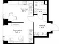1-комнатная квартира - Вишневая, 7 / ЖК СИТИДЗЕН - фото 1
